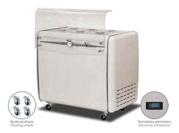 Vetrina per gelati Via Veneto 6C